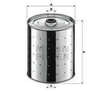 MANN-FILTER Filtro olio PF 1155 k – Veicoli industriali e bus – per Mercedes‑Benz Unimog