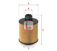 Filtro olio Cartuccia filtro S 5061 PE SOFIMA per FIAT ALFA ROMEO PEUGEOT SAAB