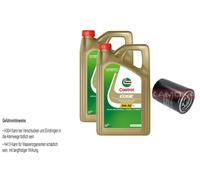 Filtro Olio castrol edge Titanio FST 5W-30 10L per Kia Carnival / Grand 2.9