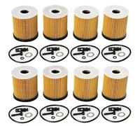 Filtro 'olio da 8 pcs Assy con guarnizioni 26350-2M000 263502M000 26350 2M000 Compatibile con K3 Rio 1. 6l 1. Accessori per auto 5L