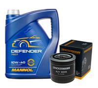 Filtro Olio DENCKERMANN MANNOL Defender 10W-40 5L Per VW Lupo 1.7 SDI Caddy II