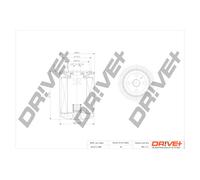 Filtro Olio Drve+ DP1110.11.0028 Per Audi, Ford, Seat, VW