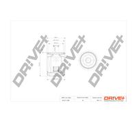 Filtro Olio Drve+ DP1110.11.0035 Per ALFA ROMEO, BRILLIANCE, CHERY, CHRYSLER