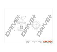 Filtro Olio Drve+ DP1110.11.0047 Per Asia Motors, Bedford, Belarus, Branson