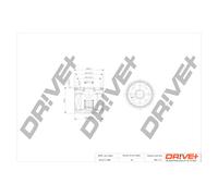 Filtro Olio Drve+ DP1110.11.0058 Per AIXAM, DACIA, NISSAN, RENAULT