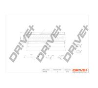 Filtro Olio Drve DP1110.11.0084 Per MERCEDES-BENZ