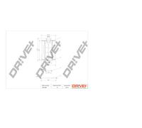 Filtro Olio Drve+ DP1110.11.0097 Per MERCEDES-BENZ