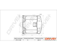 Filtro Olio Drve+ DP1110.11.0166 Per DACIA, INFINITI, MERCEDES-BENZ, NISSAN