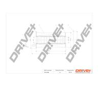 Filtro Olio Drve+ DP1110.11.0238 Per DODGE, JEEP