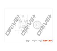 Filtro Olio Drve+ DP1110.11.0268 Per FORD