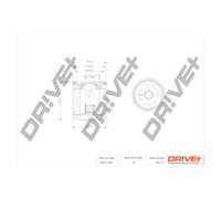 Filtro Olio Drve+ DP1110.11.0337 Per Ford, Mazda, Morgan, Toyota, Yagmur