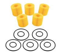 Filtro Olio Element #04152-YZZA6 5PCS / Set Ricambio IN Gomma Morbida Veicolo