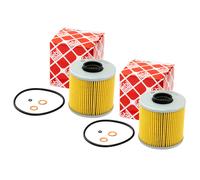 Filtro Olio FEBI 26803 Set Di 2 Pezzi Per BMW Serie 3 Touring E36 Compact E30