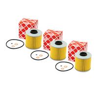 Filtro Olio FEBI 26803 Set Di 3 Pezzi Per BMW 3 Serie Touring E36 Compact E30