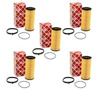 Filtro Olio Febi 38405 Set 5 Pezzo per Audi A8 Porsche Panamera VW Touareg