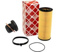 Filtro Olio Febi 38405 + Tappo Scarico per Audi A6 Porsche Cayenne VW Touareg