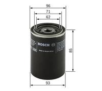 Filtro olio Filtro ad avvitamento 0 451 103 219 BOSCH per OPEL VOLVO TOYOTA DAF