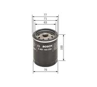 Filtro olio BOSCH 0 451 103 232