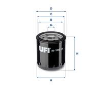 Filtro olio Filtro ad avvitamento 23.133.00 UFI per OPEL CHEVROLET
