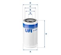 UFI 23.152.00 Filtro olio