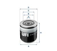 Filtro olio Filtro ad avvitamento 23.167.00 UFI per AUDI VW VOLVO ALFA ROMEO