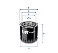 UFI 25.015.00 Filtro olio
