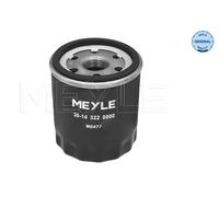 Filtro olio Filtro ad avvitamento 30-14 322 0000 MEYLE per TOYOTA PEUGEOT SUZUKI