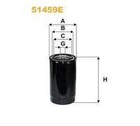 Filtro olio Filtro ad avvitamento 51459E WIX FILTERS per VOLVO RENAULT TRUCKS VW