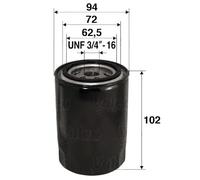 VALEO 586066 Filtro olio