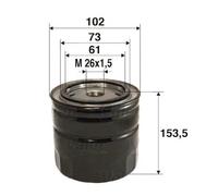 VALEO 586085 Filtro olio