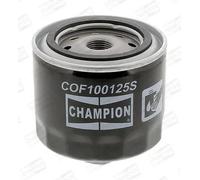 Filtro olio Filtro ad avvitamento COF100125S CHAMPION per VW SKODA SEAT