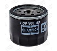 Filtro olio Filtro ad avvitamento COF100136S CHAMPION per RENAULT NISSAN DACIA