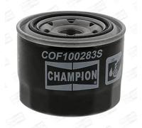 Filtro olio Filtro ad avvitamento COF100283S CHAMPION per TOYOTA COROLLA Compact