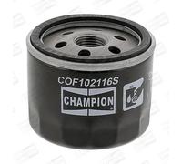 Filtro olio Filtro ad avvitamento COF102116S CHAMPION per RENAULT FIAT MASERATI