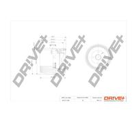 Filtro olio Filtro ad avvitamento DP1110.11.0015 Drve+ per FORD LDV METROCAB