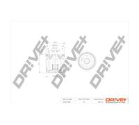 Filtro olio Filtro ad avvitamento DP1110.11.0021 Drve+ per CHEVROLET DAIHATSU