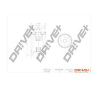 Filtro olio Filtro ad avvitamento DP1110.11.0022 Drve+ per CHRYSLER JEEP BMC