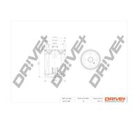 Filtro olio Filtro ad avvitamento DP1110.11.0066 Drve+ per FIAT LANCIA BELARUS