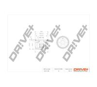 Filtro olio Filtro ad avvitamento DP1110.11.0287 Drve+ per SMART FORTWO Coupé