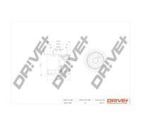 Filtro olio Filtro ad avvitamento DP1110.11.0303 Drve+ per NISSAN MICRA I
