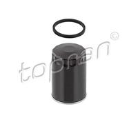 Filtro olio Filtro ad avvitamento Lamiera d'acciaio 100 653 TOPRAN per AUDI VW