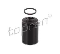 Filtro olio Filtro ad avvitamento Lamiera d'acciaio 101 447 TOPRAN per AUDI OPEL