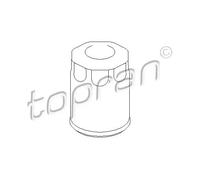Filtro olio Filtro ad avvitamento Lamiera d'acciaio 201 305 TOPRAN per OPEL