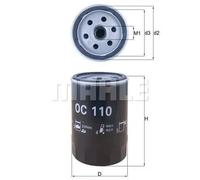 Filtro olio KNECHT OC 110