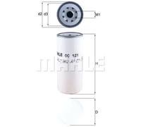 2 x Filtroo olio KNECHT per BMC, DAF, DENNIS, DONGFENG, ERF, FODEN TRUCKS