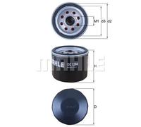 MAHLE ORIGINAL OC 1290 Filtro olio