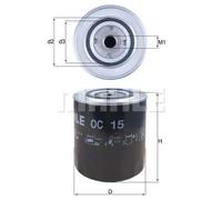 Mahle Original Filtro olio OC 15 – ricambio avvitabile per FIAT, IVECO, NEW HOLLAND