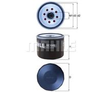 Filtro olio KNECHT OC 1565