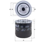 Knecht OC 223 Filtro Motore