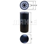 Filtro olio Filtro ad avvitamento OC 246 KNECHT per SCANIA 4 - series K - series